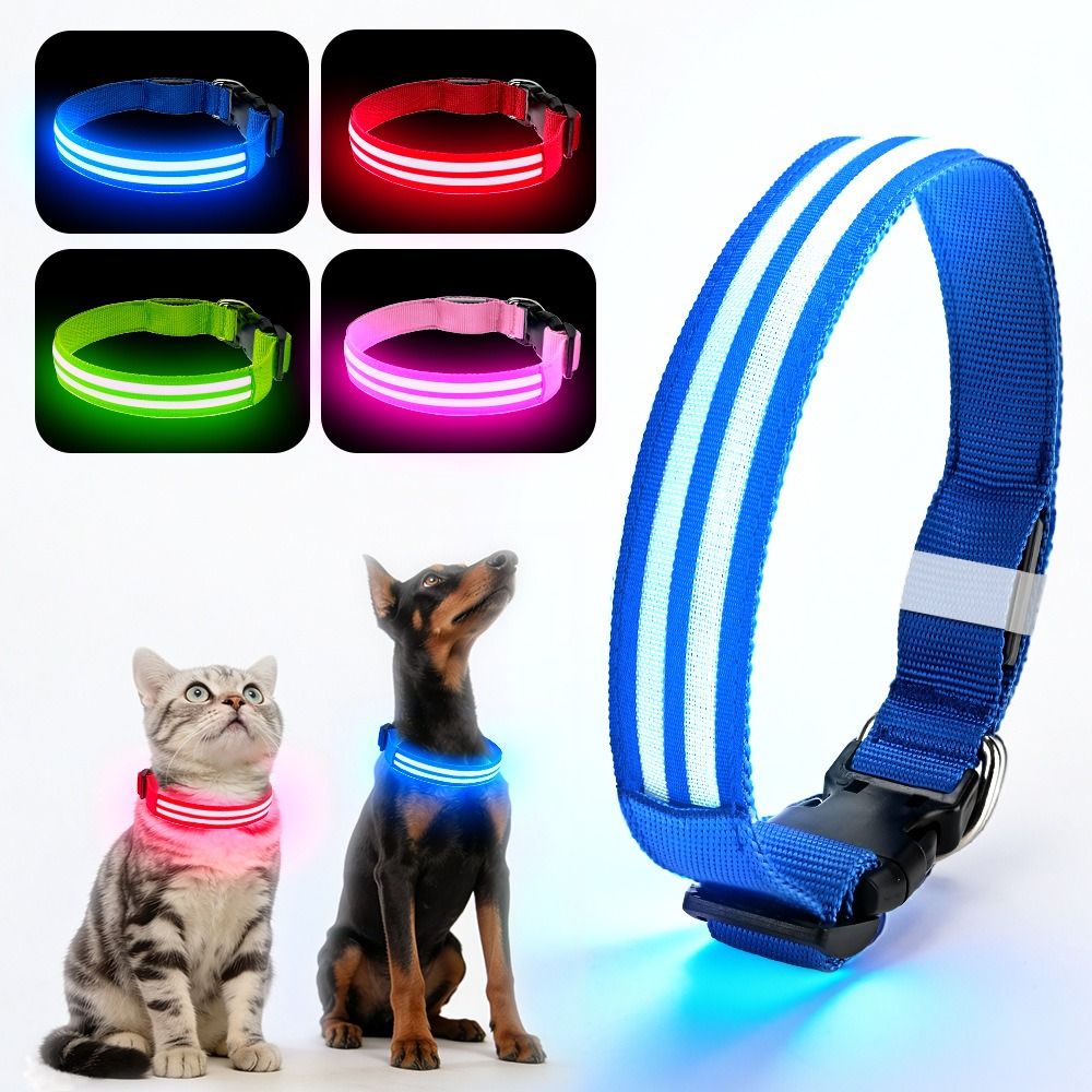 Adjustable Light Up Dog Collar - Tech Dog Accessories บทวิจารณ์และราคา