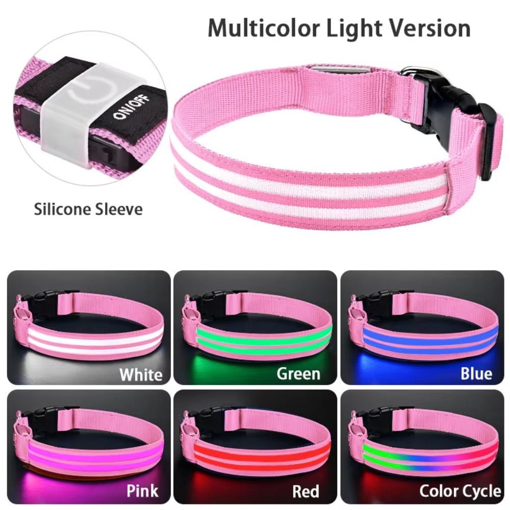 Adjustable Light Up Dog Collar - Tech Dog Accessories บทวิจารณ์และราคา