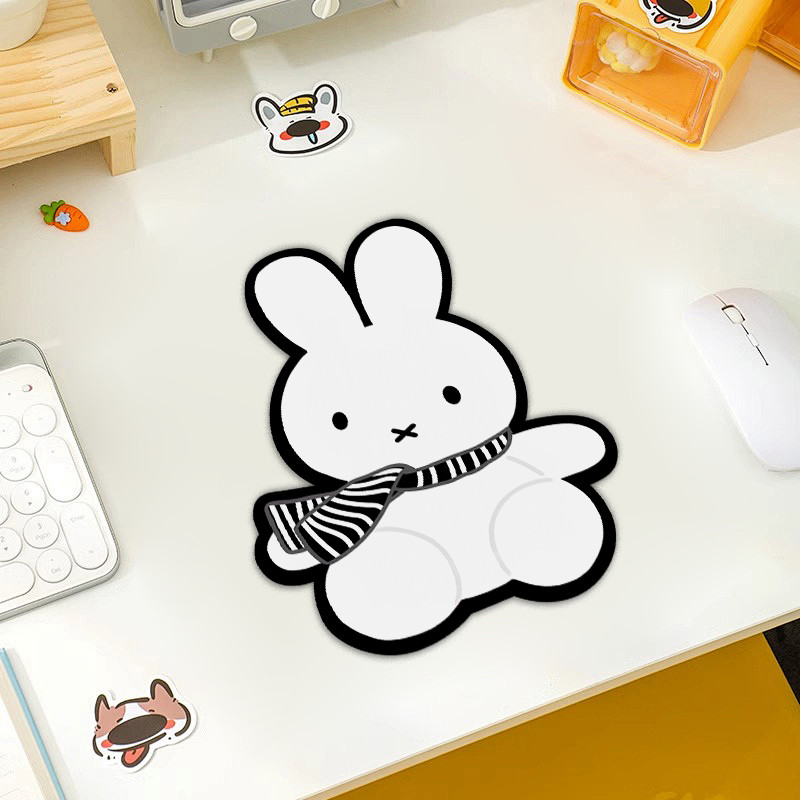 Miffy Mouse Pad Kawaii Cartoon - Tech Accessories For Home Office บทวิจารณ์และราคา