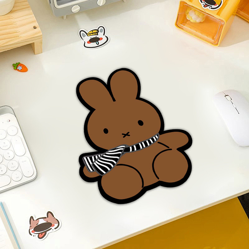 Miffy Mouse Pad Kawaii Cartoon - Tech Accessories For Home Office บทวิจารณ์และราคา