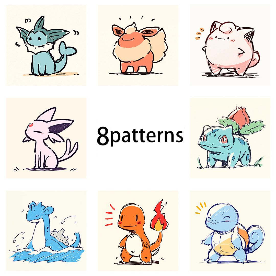500 Sheets/Roll Pokémon Avatar - Tech Home Accessories บทวิจารณ์และราคา