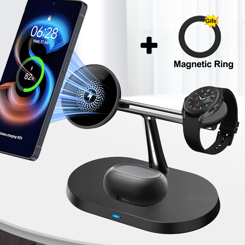 3-IN-1 Magnetic Wireless Charg - Wireless Charger 3 In 1 บทวิจารณ์และราคา