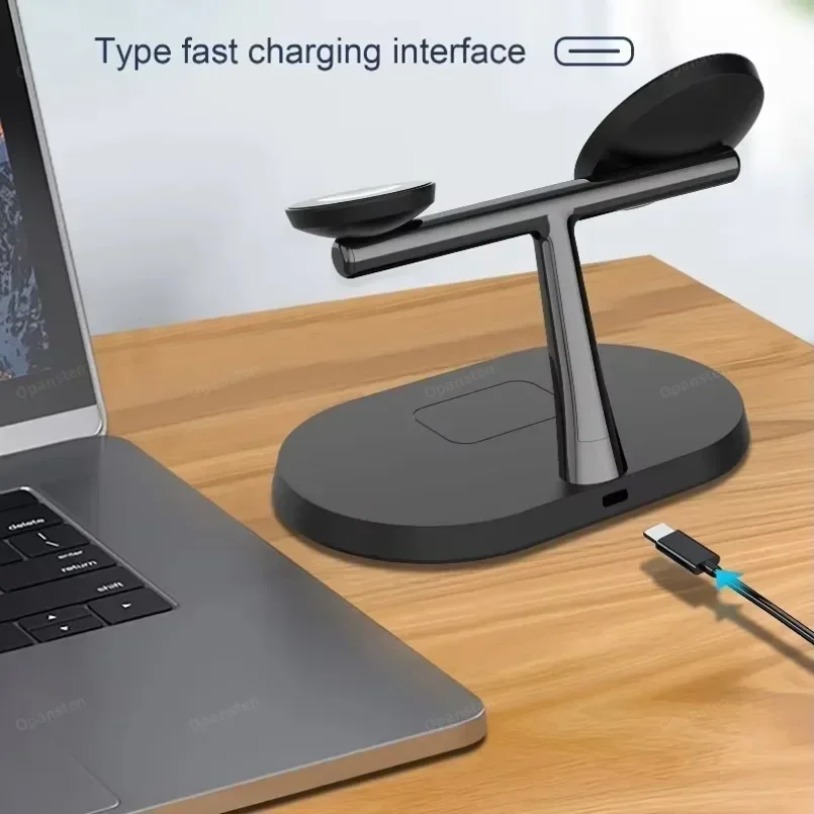 3-IN-1 Magnetic Wireless Charg - Wireless Charger 3 In 1 บทวิจารณ์และราคา