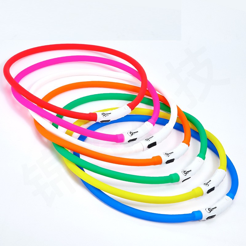 Silicone LED Dog Collar Rechar - Tech Dog Accessories บทวิจารณ์และราคา