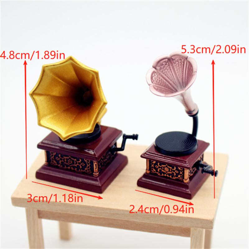 Dollhouse Vintage Phonograph M - Tech Home Accessories บทวิจารณ์และราคา