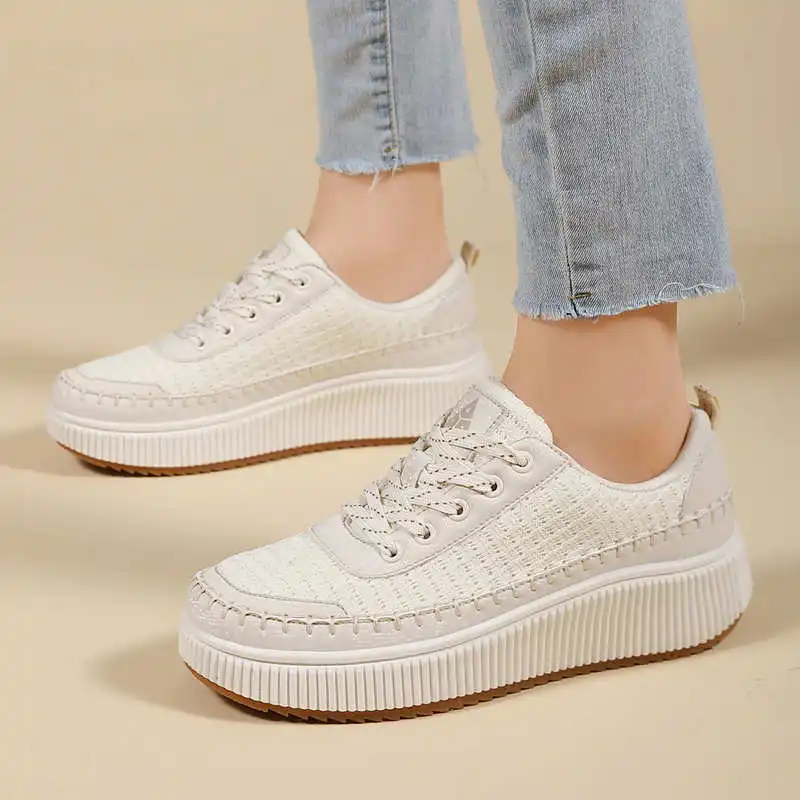 Brown Shoes Woman Flats Autumn - Tech Accessories For Students บทวิจารณ์และราคา