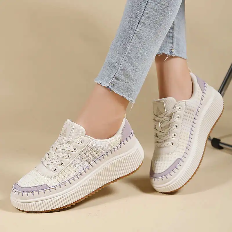 Brown Shoes Woman Flats Autumn - Tech Accessories For Students บทวิจารณ์และราคา