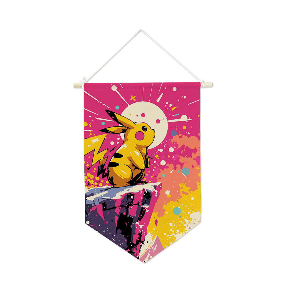 Pokemons Hanging Cloth Anime P - Tech Home Accessories บทวิจารณ์และราคา