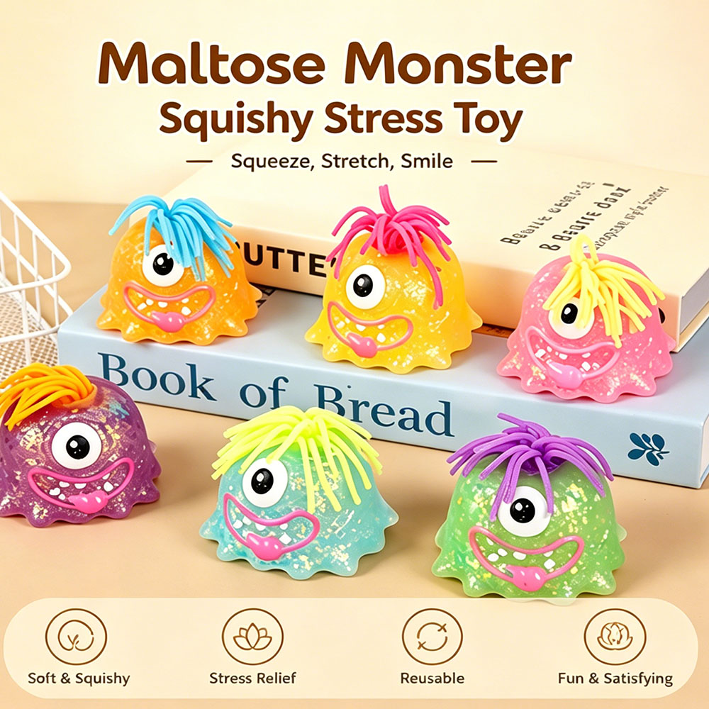 Kawaii Maltose Monster Squishy - Tech Home Accessories บทวิจารณ์และราคา