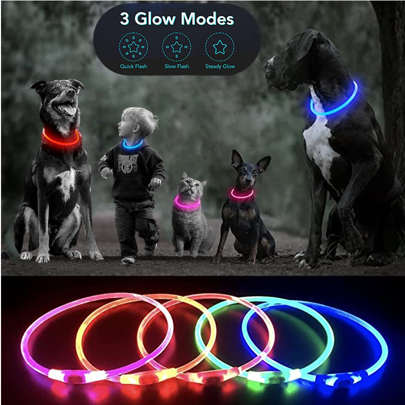 Luminous Dog Collar Light Char - Tech Dog Accessories บทวิจารณ์และราคา
