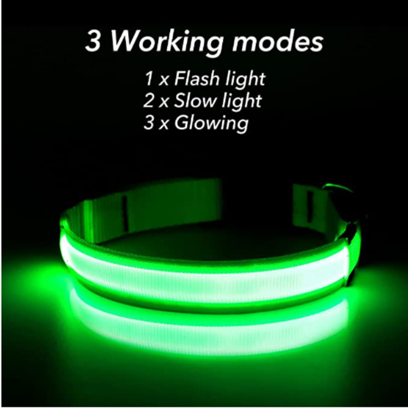 USB Rechargeable Luminous Coll - Tech Dog Accessories บทวิจารณ์และราคา