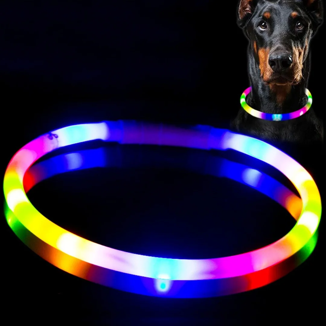 New Led Luminous Dog Collar 4  - Tech Dog Accessories บทวิจารณ์และราคา