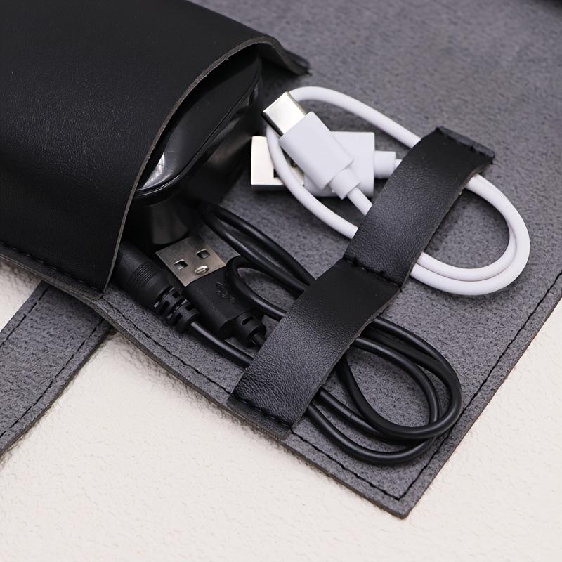 1pc PU Leather Multi-Compartme - Tech Woven Accessories บทวิจารณ์และราคา