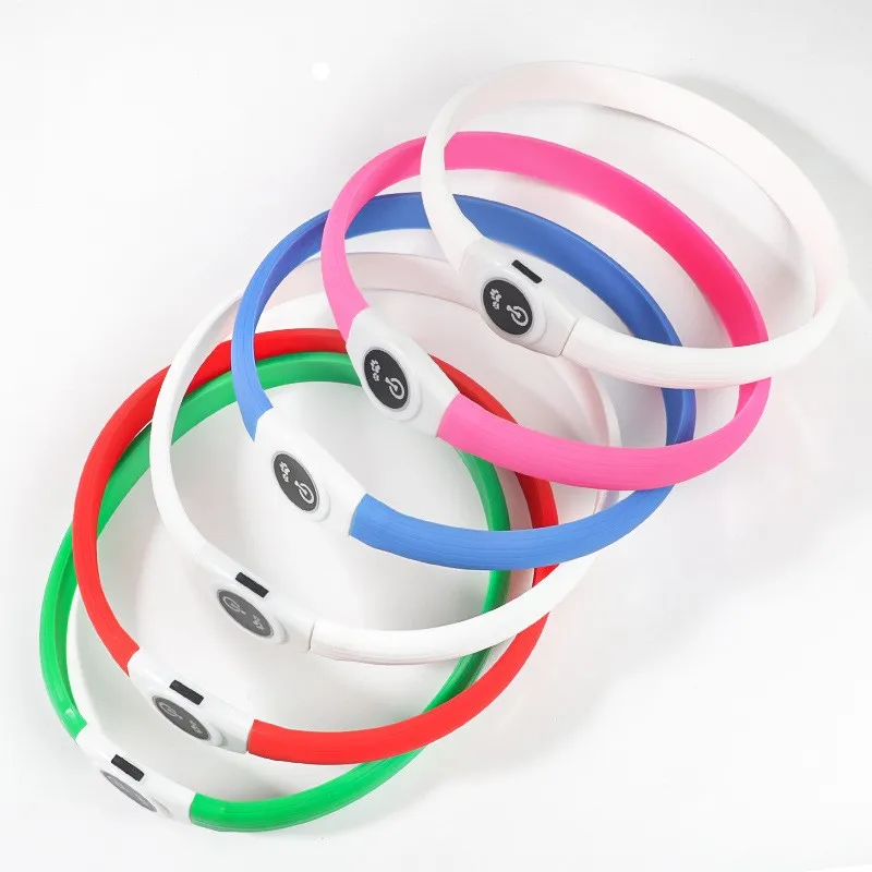 New Led Luminous Dog Collar PV - Tech Dog Accessories บทวิจารณ์และราคา
