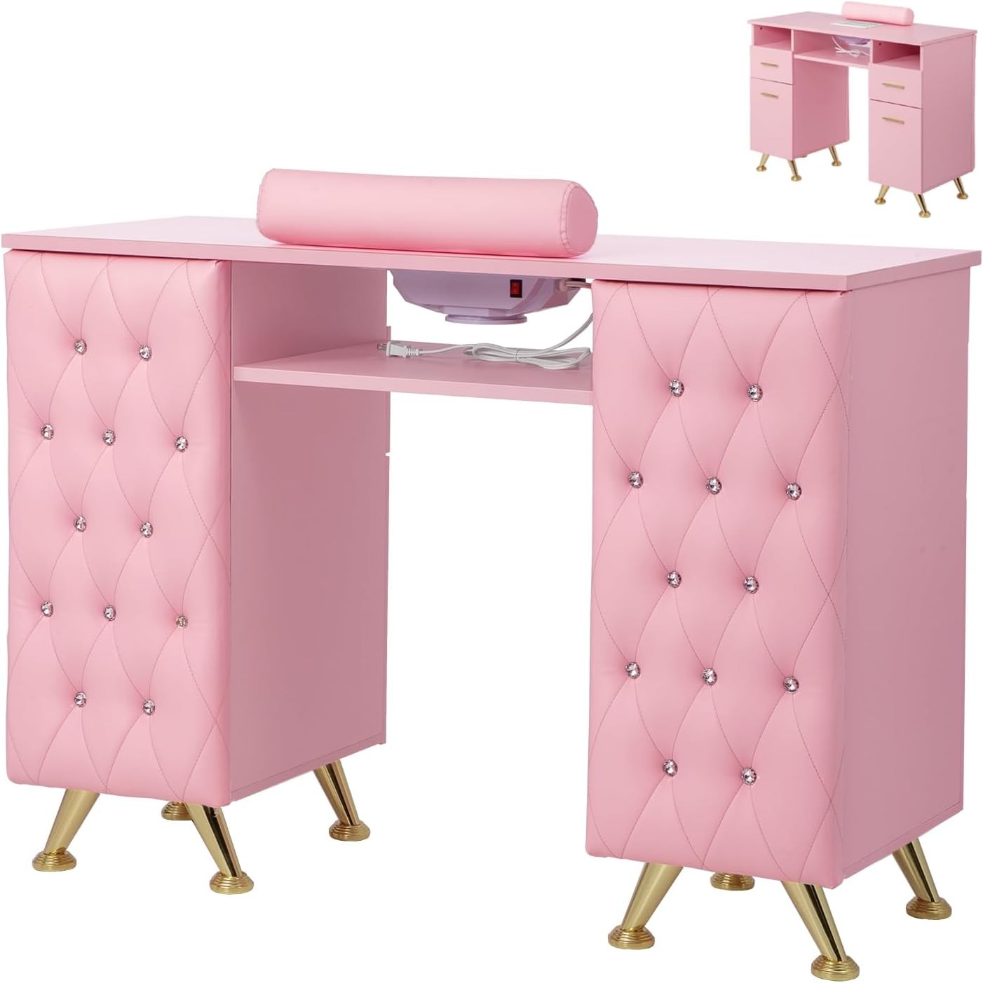 Manicure Table with Dust Colle - Tech X บทวิจารณ์และราคา