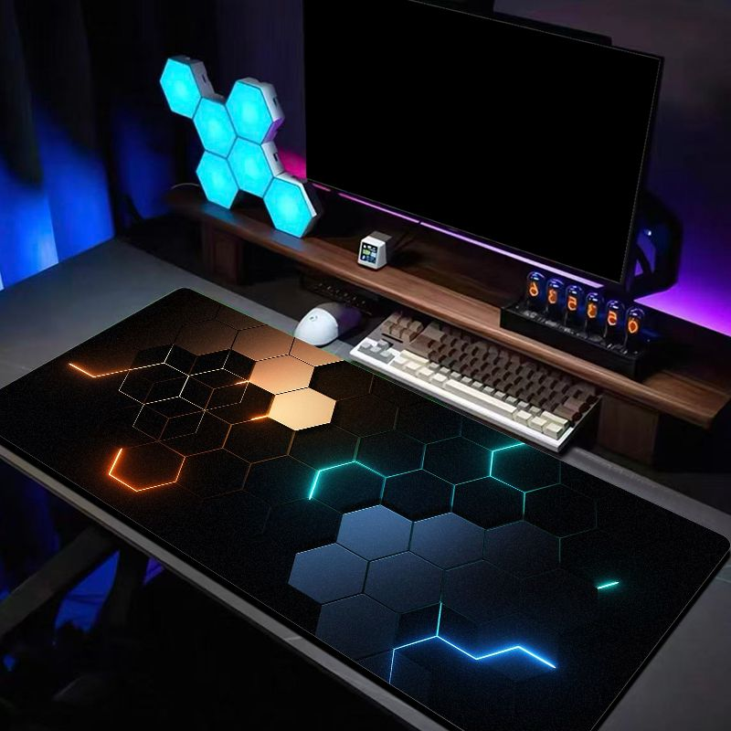 VIKAMA Hexagon Neon Gaming Mou - Tech Accessories For Home Office บทวิจารณ์และราคา